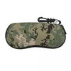 Custom NWU Green Digital Camo Camouflage Glasses Case Fashion Shell Eyeglasses Case Sunglasses Box