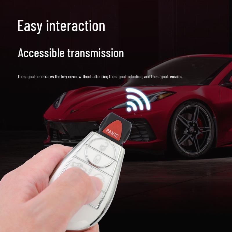 Universal Key Cover for Dodge, Jeep Grand Cherokee, Grand Voyager, and Chrysler