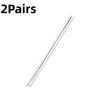 Mold Free Stainless Steel Chopsticks 4 Pairs Non-slip Reusable Cutlery for Home Sushi Restaurant Catering
