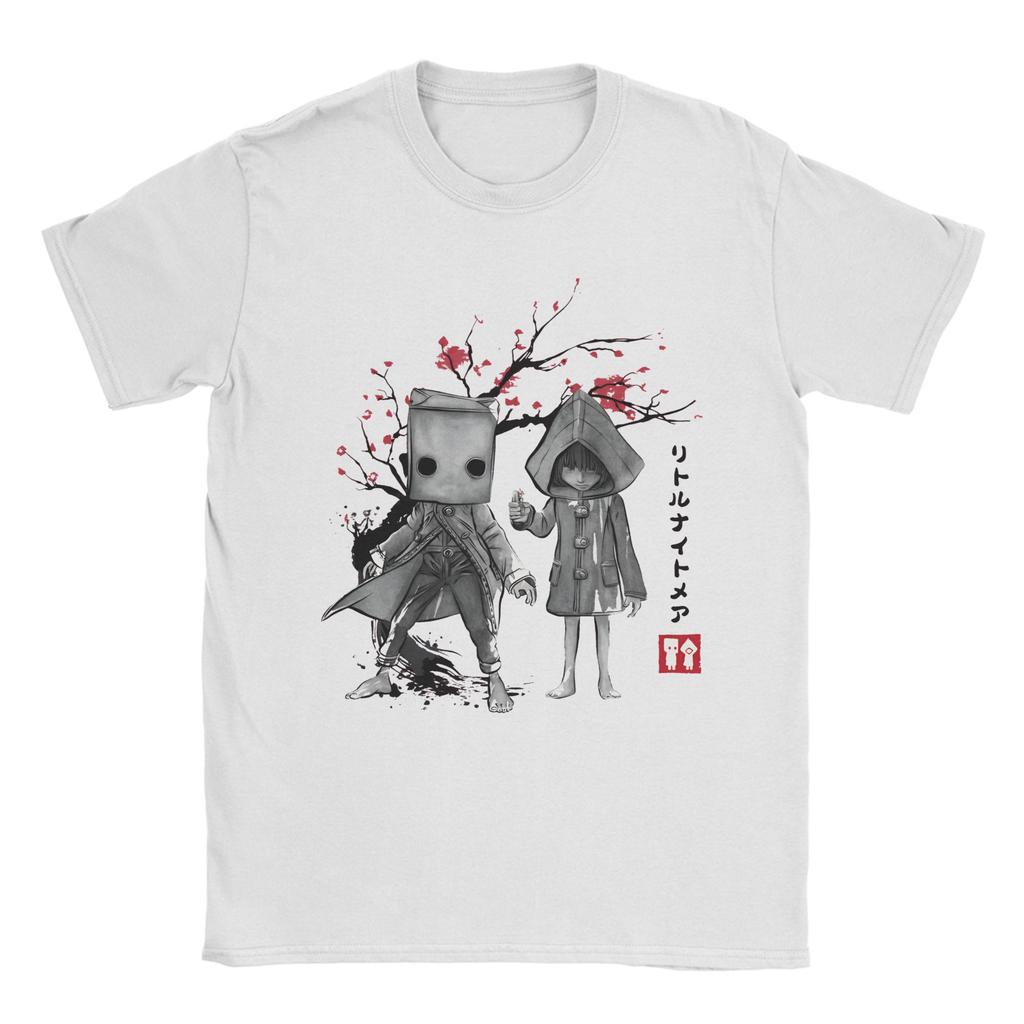 Funny Little Nightmares Video Game Tshirts Men Cotton Short Sleeve O-neck Summer TopsTops