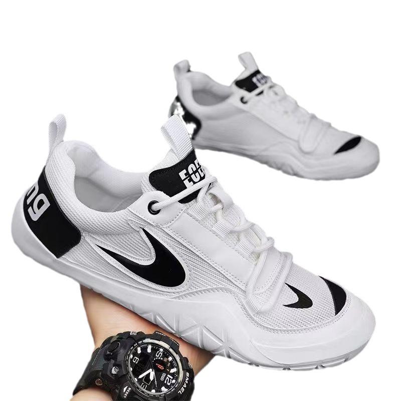 Men's shoes 2025 new summer mesh casual sports shoes running soft-soled youth Forrest Gump white shoes