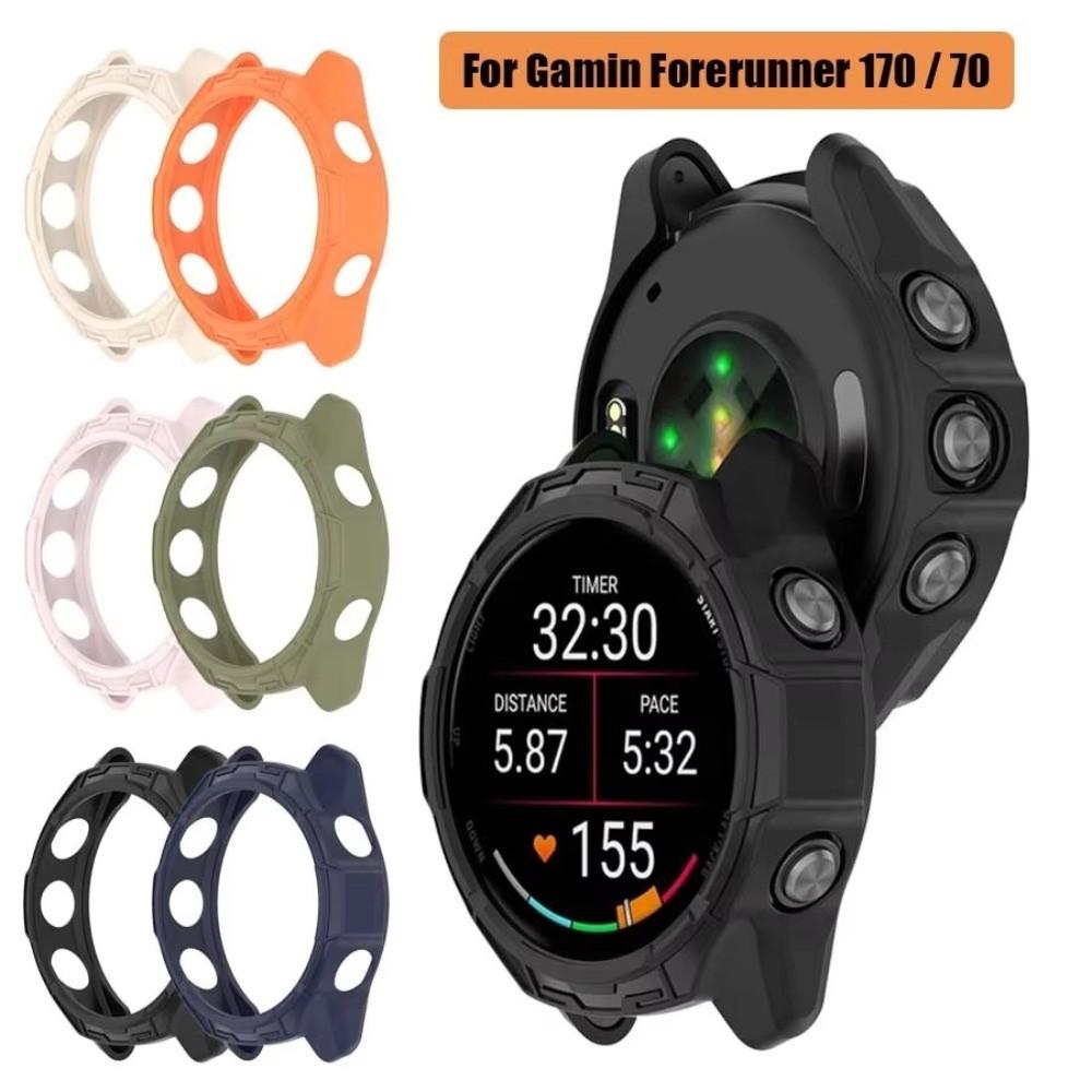 TPU Protective Case Shock-Proof Frame Bumper for Garmin Forerunner 70/170 Smart Watch Accessories