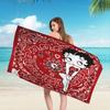 Anime B-Bettys B-Boops Big Microfiber Beach Towels Quick Dry Towel Sand Beach Towels Pool Towel for Travel Swim Pool Yoga