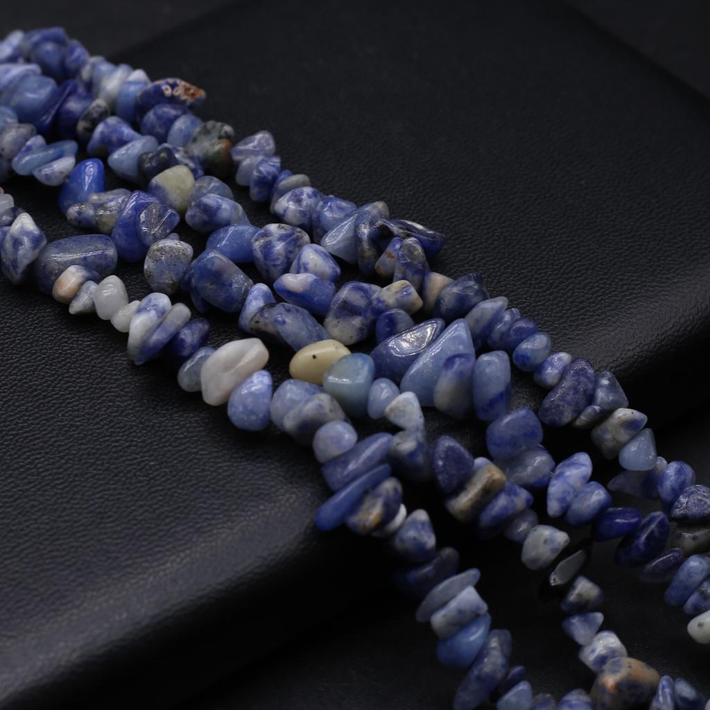 Mărgele de piatră naturală Jad alb/fluorit Mărgele de pietriș pentru realizarea de bijuterii DIY Colier Cercei Brățară Accesoriu Lungime 80 CM