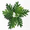 1 Bouquet Wedding Supply Home Decoration Landscape Simulation Grass Artificial Turtle Leaves Lifelike Palm Tropical Plants