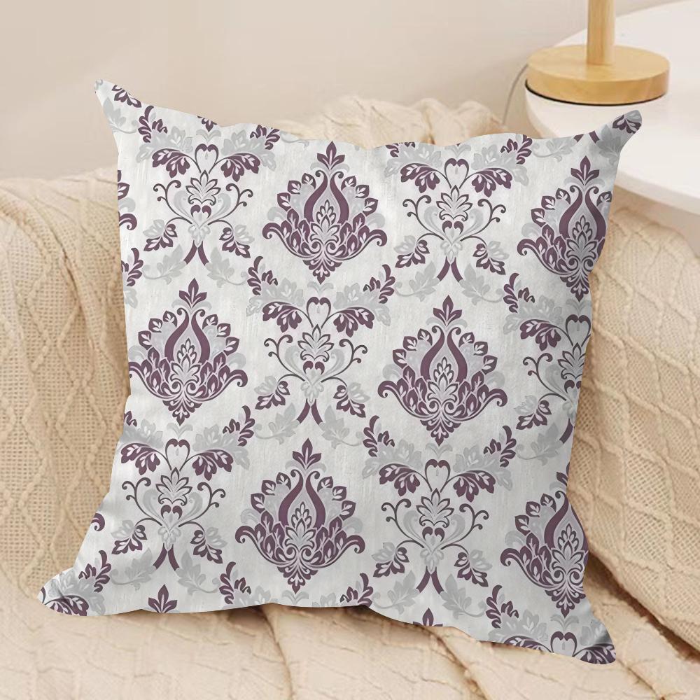 European Retro Cushion Cover Pillowcase Ultra Soft Skin Friendly Fabric Cloud Like Comfort  Concealed Zipper