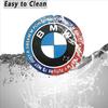 KXUOB1 Car Sticker 2/4Pcs Car Coasters Silicone Anti-Slip Water Cup Mat Drink Pad For BMW 1 3 4 5 7 Series X3 X5 X7 G30 G32 G01 G02 G05