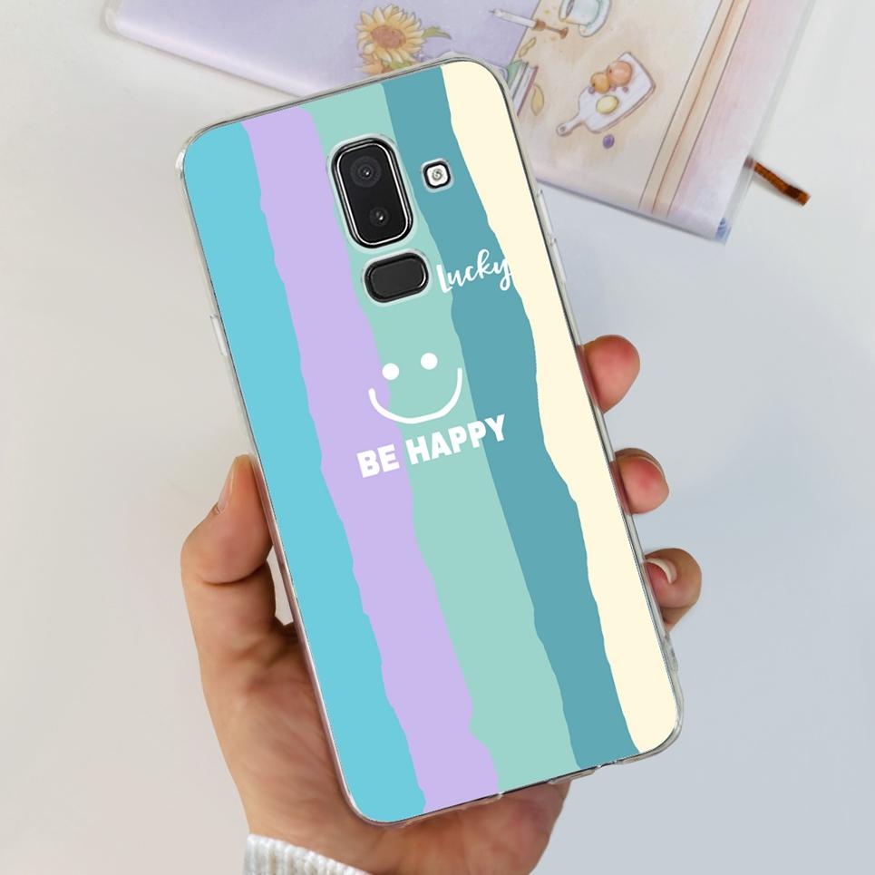 Case for Samsung Galaxy J8 2018 Case Silicon Back Cover for Samsung J8 2018 J810 Funda for Samsung J8 2018 Phone Case Clear Etui