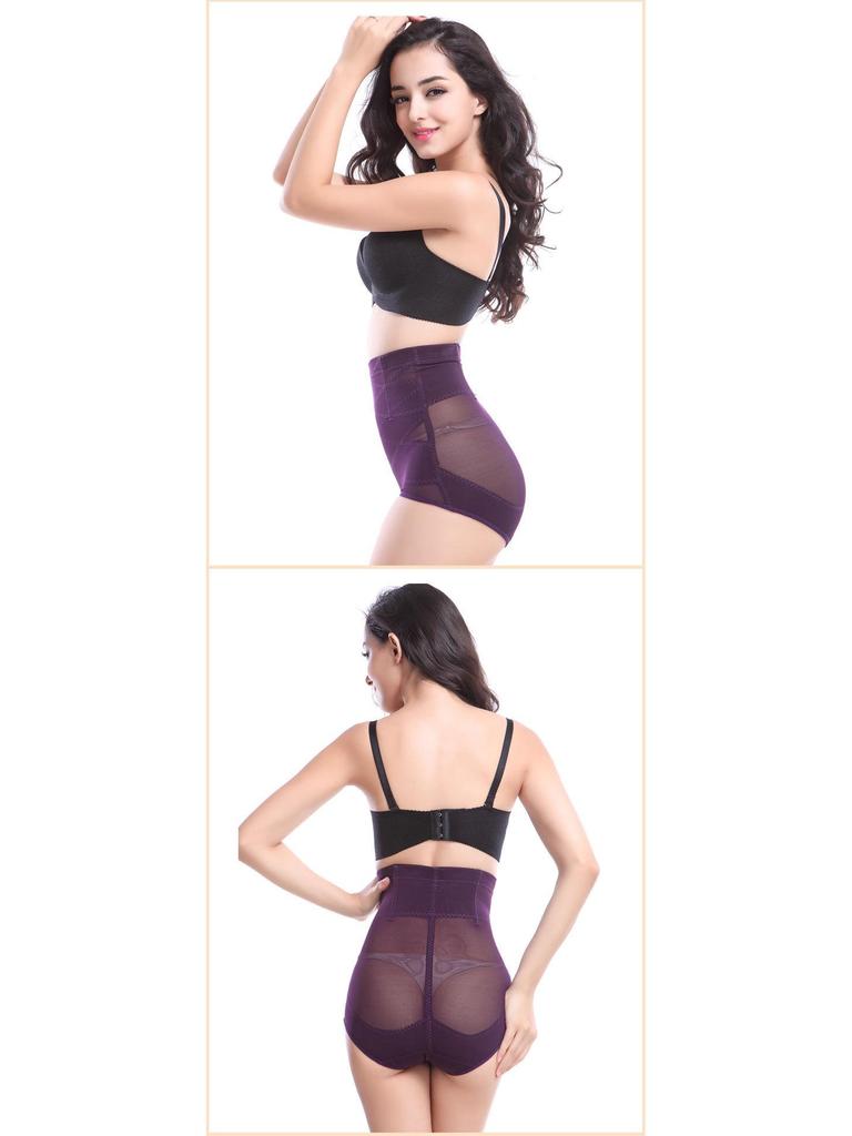 Seamless High-Waist Body Shaper: Slimming Abdomen Control & Hip Lift Panties for Women