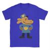 Dog Man Cartoon T Shirts Mens  100 Cotton Crazy TShirt O Neck  Tees Short Sleeve Clothes New Arrival
