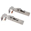 Morsetto per Montaggio Frontale Cassetto Acciaio Inossidabile Regolabile Morsetto di Fissaggio Pannello Cassetto per Armadio