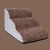Washable Pet Steps for Small Dogs Non Slip Foam Stairs with Removable Cover for Sofa Bed Climbing Dog Ramp