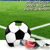 24Pcs Sports Print Treat Bag With Handle Waterproof Clear Plastic Gift Wrapping Bags for Candies Chocolates Small Toy