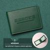 Men's 2025 Style Two-in-One Motor Vehicle License Leather Cover and Card Holder