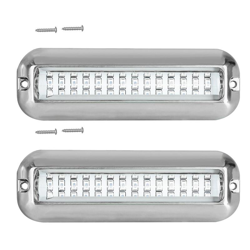 27/42 LED Boat Underwater Lights 10-30V Marine Navigation Light Transom Speedboat Boat Lights For Car RV Ship Yachts Stern
