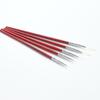 Japanese Ultra-Fine Nail Art Liner Brush Set: Wooden Rod Long & Short BJD Face Painting Brushes