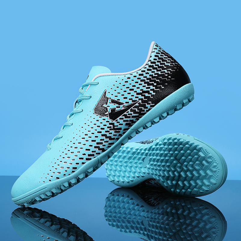 2024 Men's Soccer Shoes Large Size Ultralight Football Boots Boys Sneakers Non-Slip AG/TF Soccer Cleats Ankle Boots Unisex