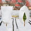Winter Plant Cover Freeze Protection Bag with Zipper Drawstring Frost Cloth Reusable Fruit Tree Anti-Bird Insect Prevention Bag