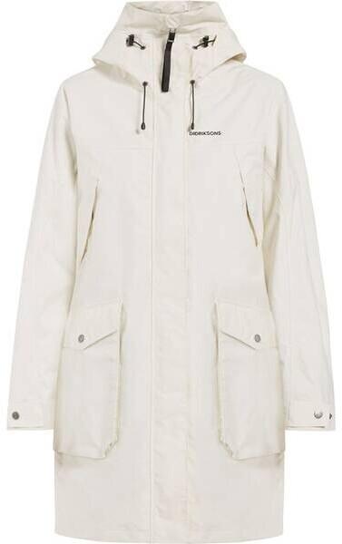 Jacket Didriksons Thelma Parka 10 (504812) White Foam