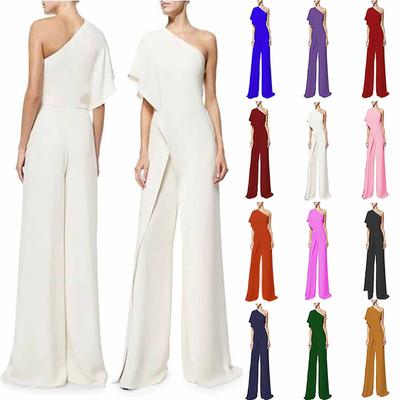 Women's Banquet Dress Jumpsuit Sexy Hanging Neck Women's Trousers