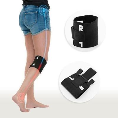 Akupressur-Kniebandage mit Druckpunkt hinter dem Knie hilft bei der Linderung von Ischiasschmerzen, Rückenschmerzen usw. MKK47