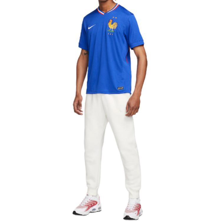 New Nike Fff Men's Team 2024/25 Stadium Home Men's Nike Dri FIT Soccer Replica Jersey FJ1259-452