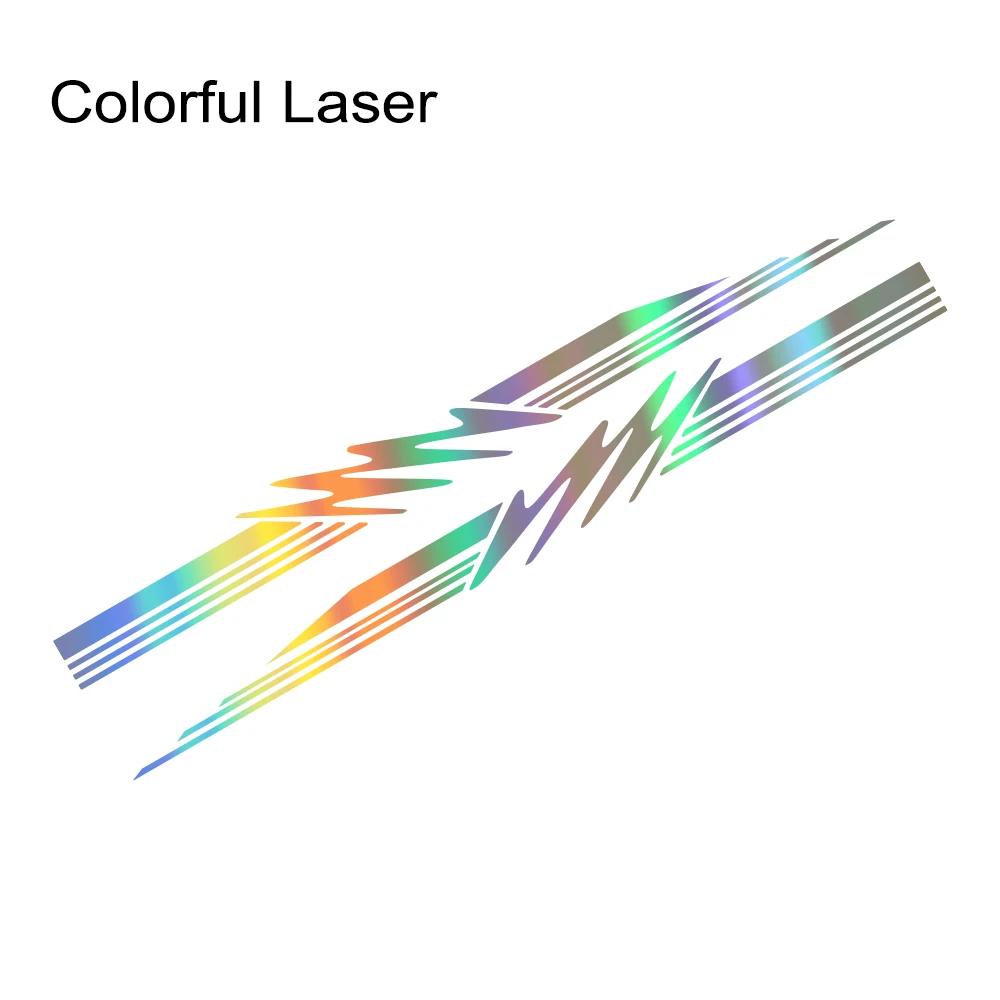 Caravan Car Side Door Stripe Stickers Waterproof Striped Vinyl Decals Automobile Body Styling Decoration Stickers Accessories