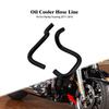 Motorcycle Oil Cooler Hose Line Rubber Oil Drain Tube For Harley Touring Road King Electra Street Glide Ultra Tri FLTRX 2011-16