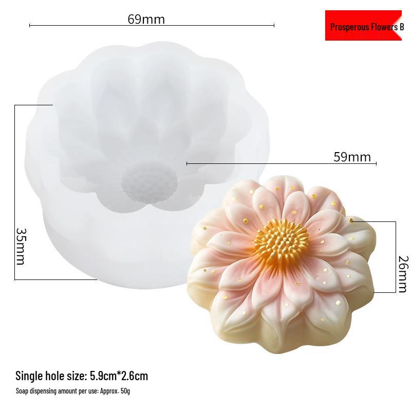 Silicone Soap Mold Making Set for DIY and Children's Homemade Breast Milk Soap