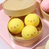 Simulated Animal Steamed Bun  Decompression Toy Soft Slow Rebound Fidget Squeeze Toy for Daily Stress Relief