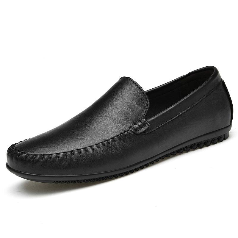 Men Summer Shoes Genuine Leather Handmade  Casual Shoes Man Comfortable Moccasins Breathable Mens Loafers Luxury Shoes Designers