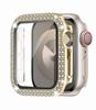 Diamond Case For Apple watch 40mm 41mm 44mm45mm 42mm 38 Accessories Bling Bumper Protector Cover iWatch series 3 4 5 6 7 se 8 9
