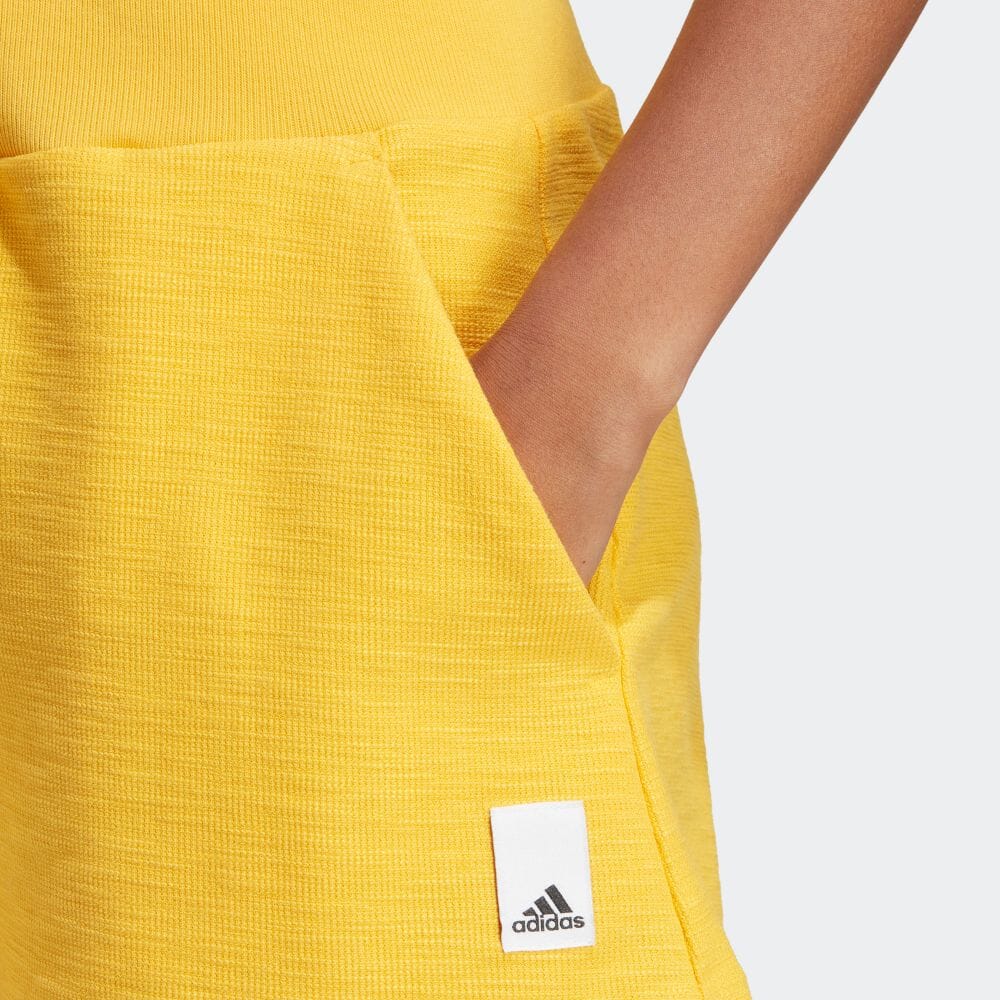 Adidas Casual Shorts Women's Coated Gold HZ1603