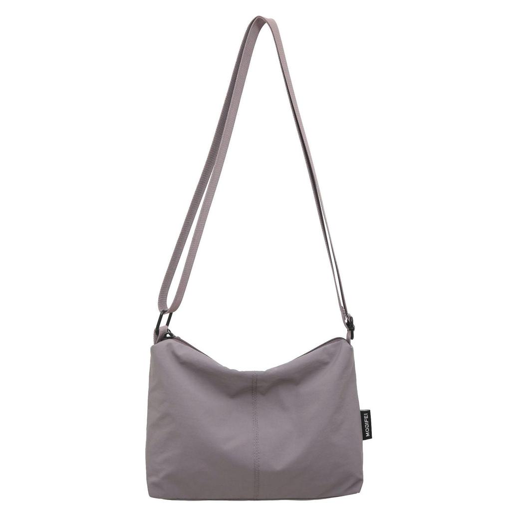 Women's Large Capacity Nylon Crossbody Bag with Wide Strap