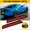 Fit 2010-2014 Mustang Ford GT500 Base/GT/Shelby LED Rear Side Marker Lamp Lights