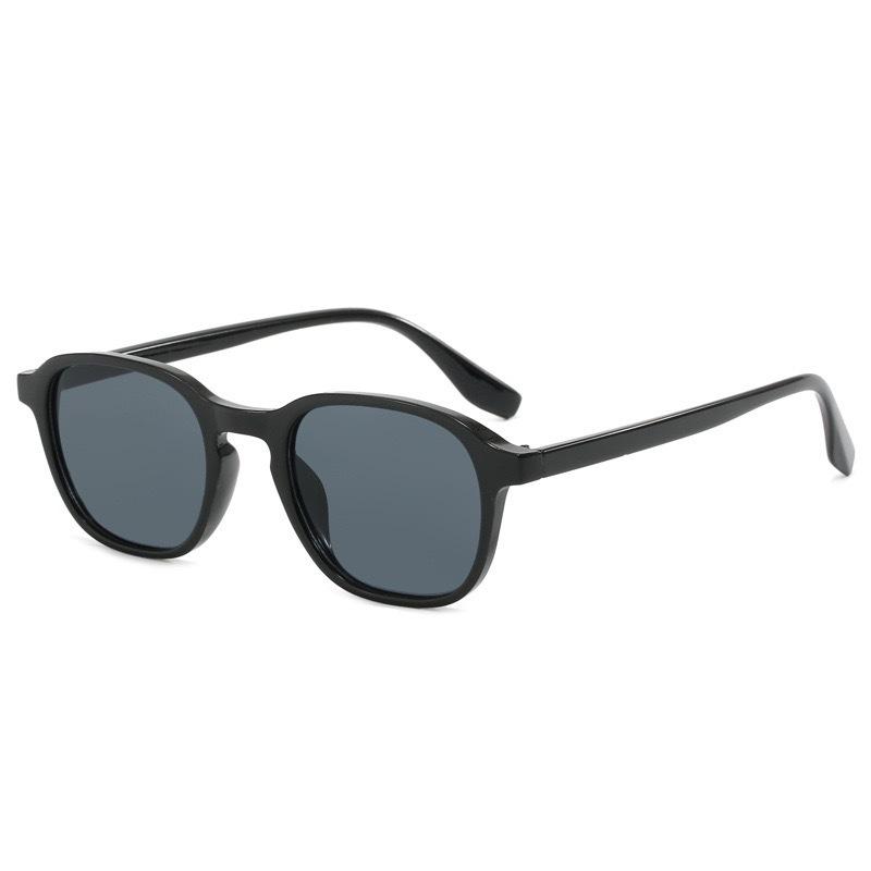 Retro Round Frame Sunglasses For Women S Advanced Sense Ins Small Frame Anti-Ultraviolet Sunglasses For Men