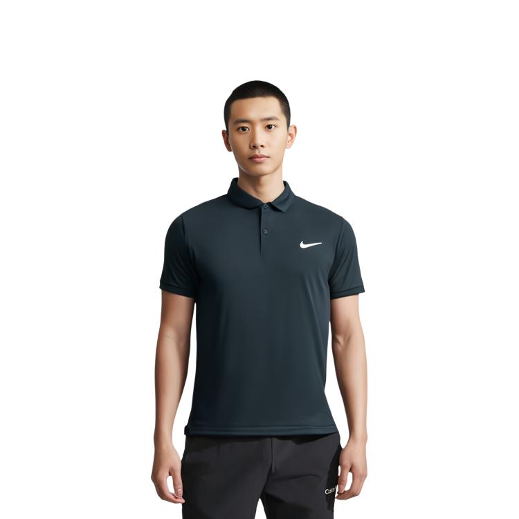 Nike Dri Fit Polo Shirt Men's Black CW6851-010