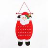 Creative Santa Claus Elk Non Woven Christmas Countdown Calendar Christmas Home Decoration Christmas Countdown Calendar Decor