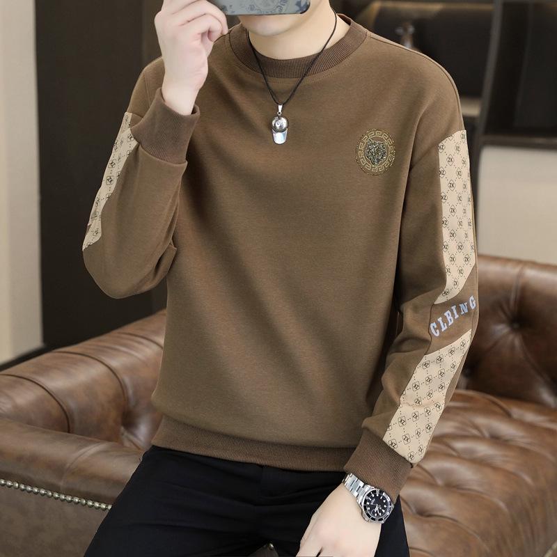 Trendy Patchwork Men s Plus Velvet Hoodie - Stylish, Thick, Warm, Long Sleeve, Loose Fit Pullover. 3XL