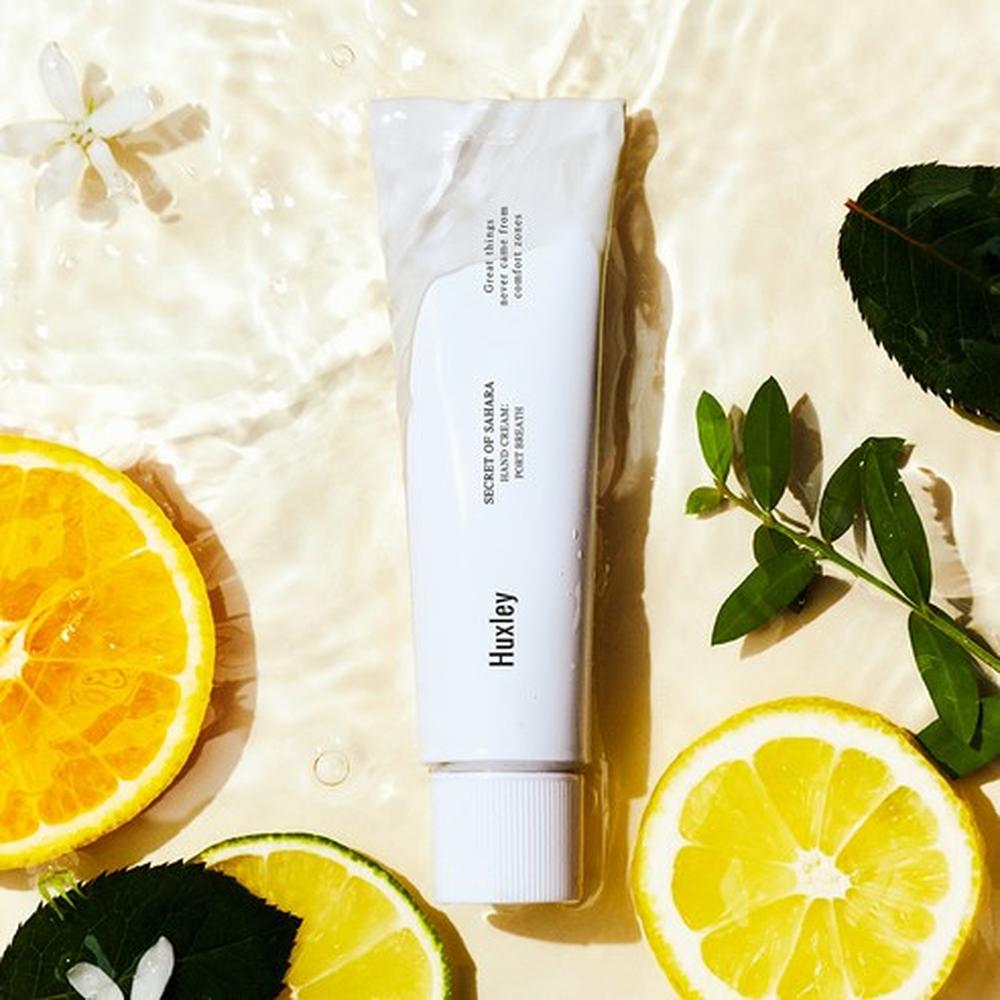 Huxley Hand Cream Perfume Blue Medina Tangerine 30ml – Nourishing Care, Fragrance Support, Korean