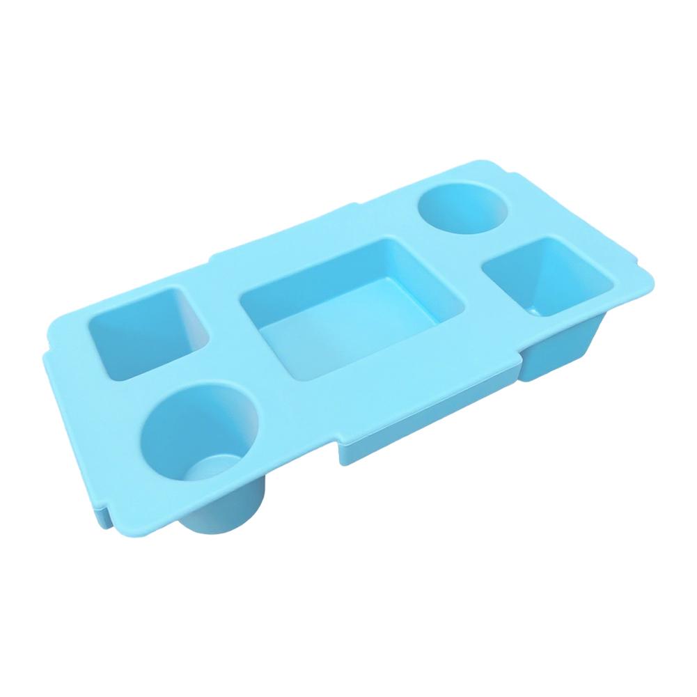 EVA Storage Lid Waterproof Cup Organizer Holder Multifunctional Bag Top Storage Tray 5 Compartment for Outdoor Beach