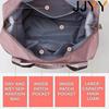 Large Capacity Waterproof Travel Bag Foldable Design with Carry Strap Wet Dry Separation Suitable for Carry-On Travel Essential