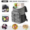 Roseelk Insulated Large Capacity Oxford Cloth Insulated and Insulated Lunch Bag with Waterproof Perfect for Lunch Outdoor and More Backpack, Design,