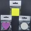 Bunte Registerreiter: Formstanz-Haftnotizen, Transparentes PET, Fluoreszierend, Klein Rund, Wiederverwendbare Sticker, Set mit 160 Blatt