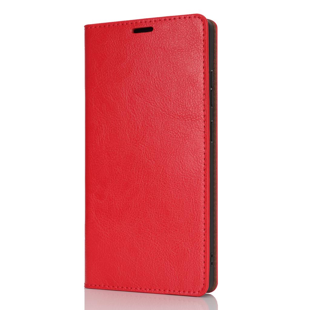 For Samsung Galaxy S25 Ultra Case Crazy Horse Texture Split Leather Wallet Phone Cover