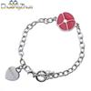 Custom DIY Metal Charm Bracelet - Iron, Copper, Stainless Steel Chain Jewelry