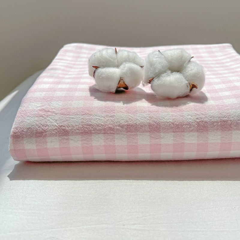 New Arrival Ins Plaid Thick Skin-Friendly Bed Sheet, Single Size For Dormitory Bedroom