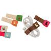 Storage Leather Cable Winder Buckle Holder Data Cable Organizers Cord Winder  Desktop