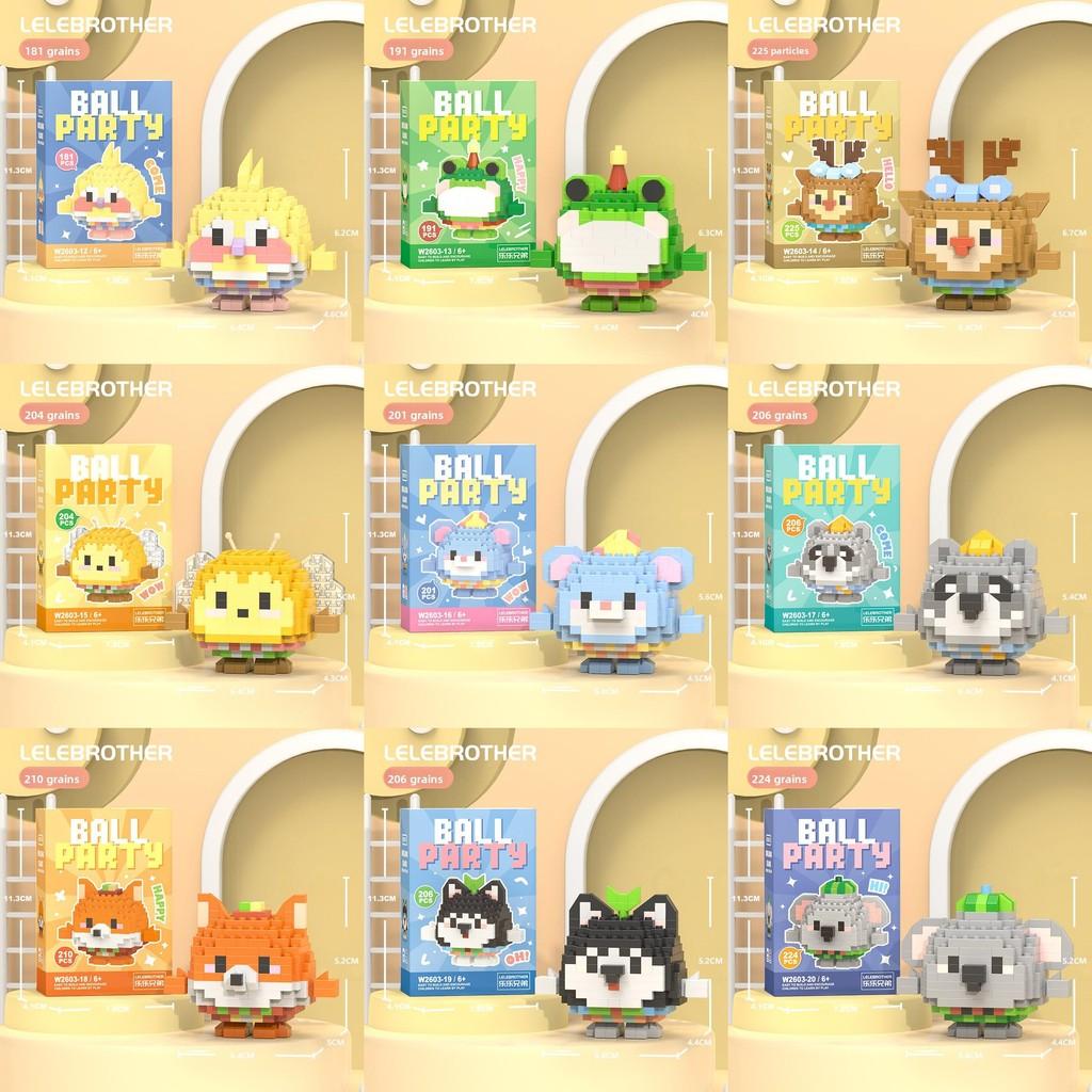 Penguin Elephant Bee Tiger Animal Building Blocks Set For Creative Kids And Toddlers