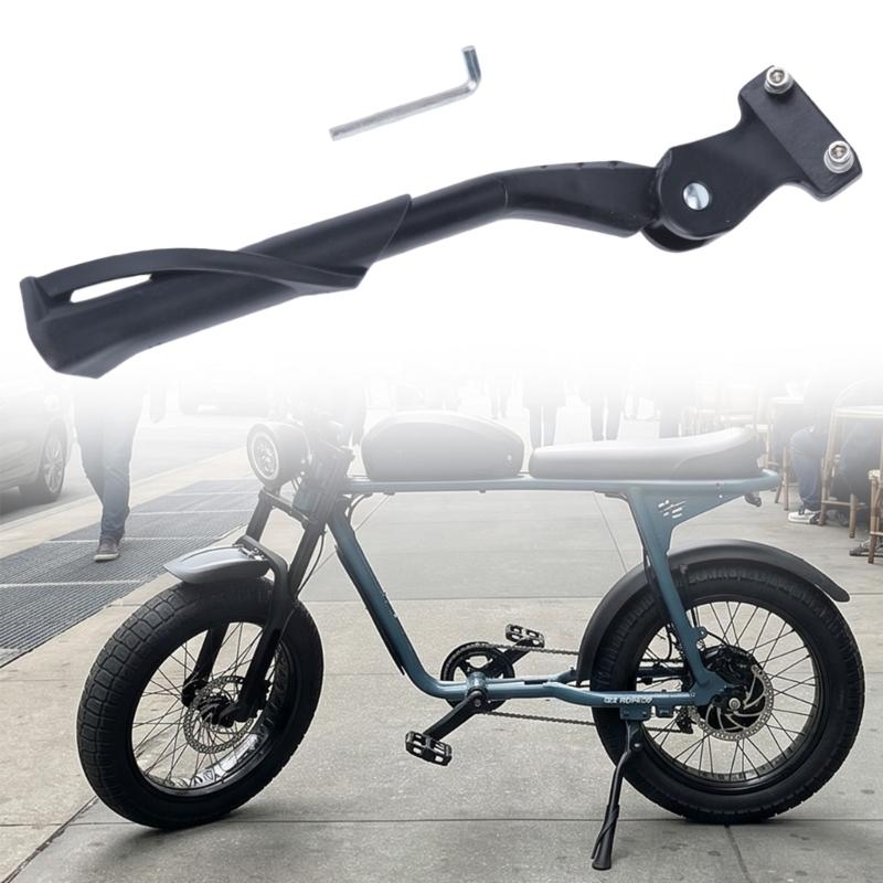 High Strength Motorcycle Kickstand Weather Resistant Bike Stand for Models Rustproof And Anti Slip Surfaces